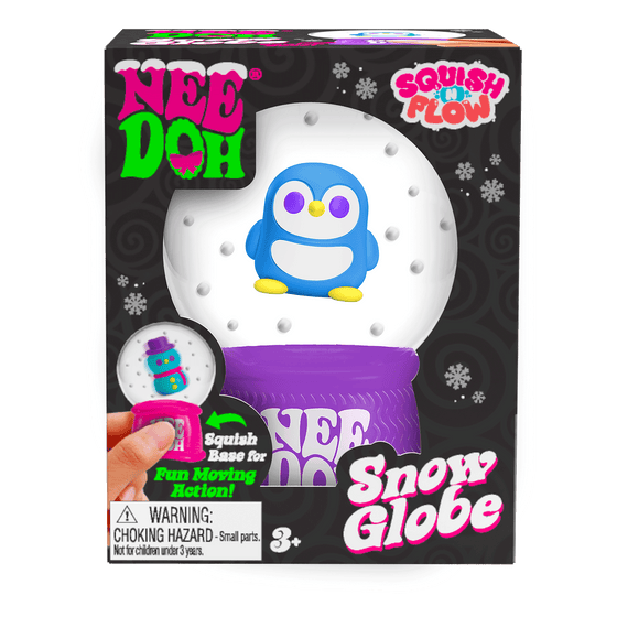 NeeDoh Squish N Flow Snow Globe - Pick 961